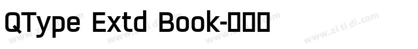 QType Extd Book字体转换